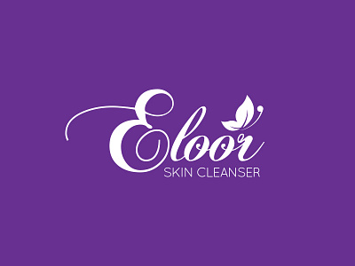 Eloor Skin Cleanser Logo skin care logo skin cleander logo