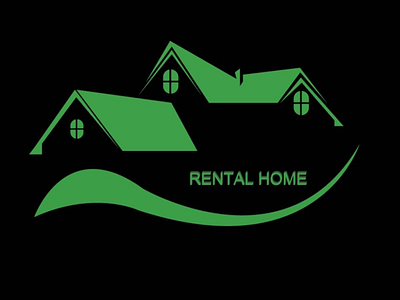 House Rental Logo graphic design logo