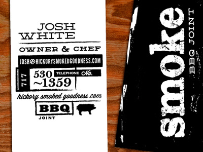 smoke bbq business cards branding business cards logo design