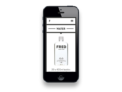 Fred Mobile design mobile site design