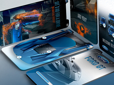 Ford GT App design adobe aftereffects animation app branding car ford icon mobile mobile app mobile app design mock-up mockup photoshop ui user experience ux video