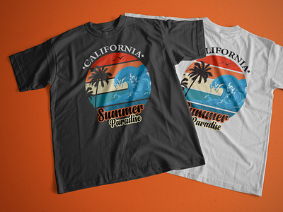 California T-Shirt Design california modern design professional t shirt t shirt design