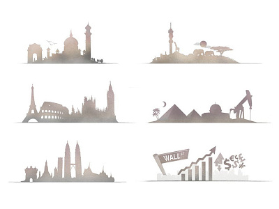 Location Graphics country egypt europe icons illustrations india location