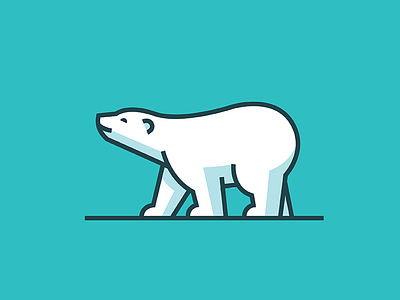 Polar Bear animal iceland illustration mark polar bear vector white