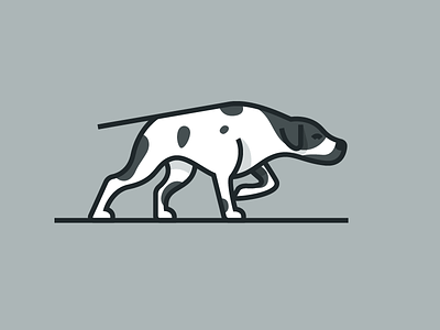 Dalmatian animal dalmation dog illustration mark monoline spot vector