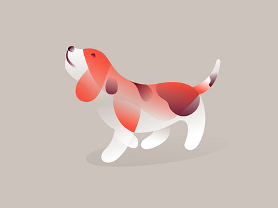 Beagle animal beagle breed dog illustration mark pet