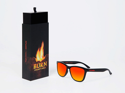 Burn x D.Franklin energy fashion packaging sunglasses