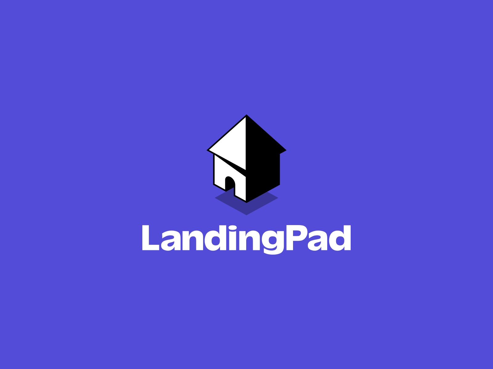 LandingPad branding app branding design illustration logo realestate vector