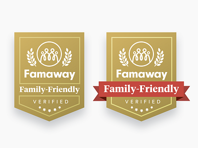 Famaway Verified badge branding verified