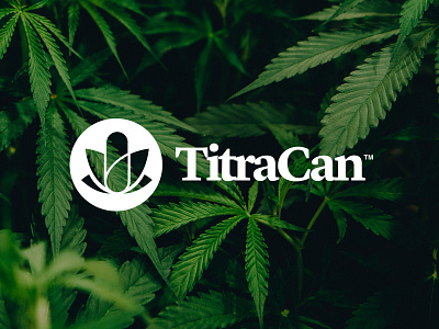 TitraCan branding cannabis logo medical