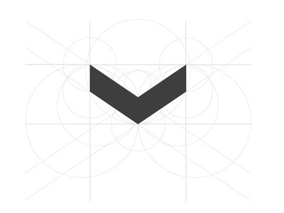 V is for Vega alphabet arrow black v chevron concept flying v letter logo logo design symbol the letter v typography v