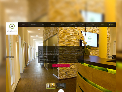 PhysioLine Website Redesign