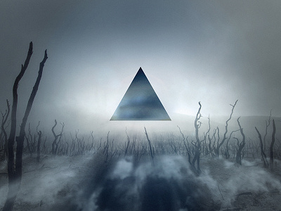 Oblivion desert manipulation oblivion photomanipulation surrealism triangle