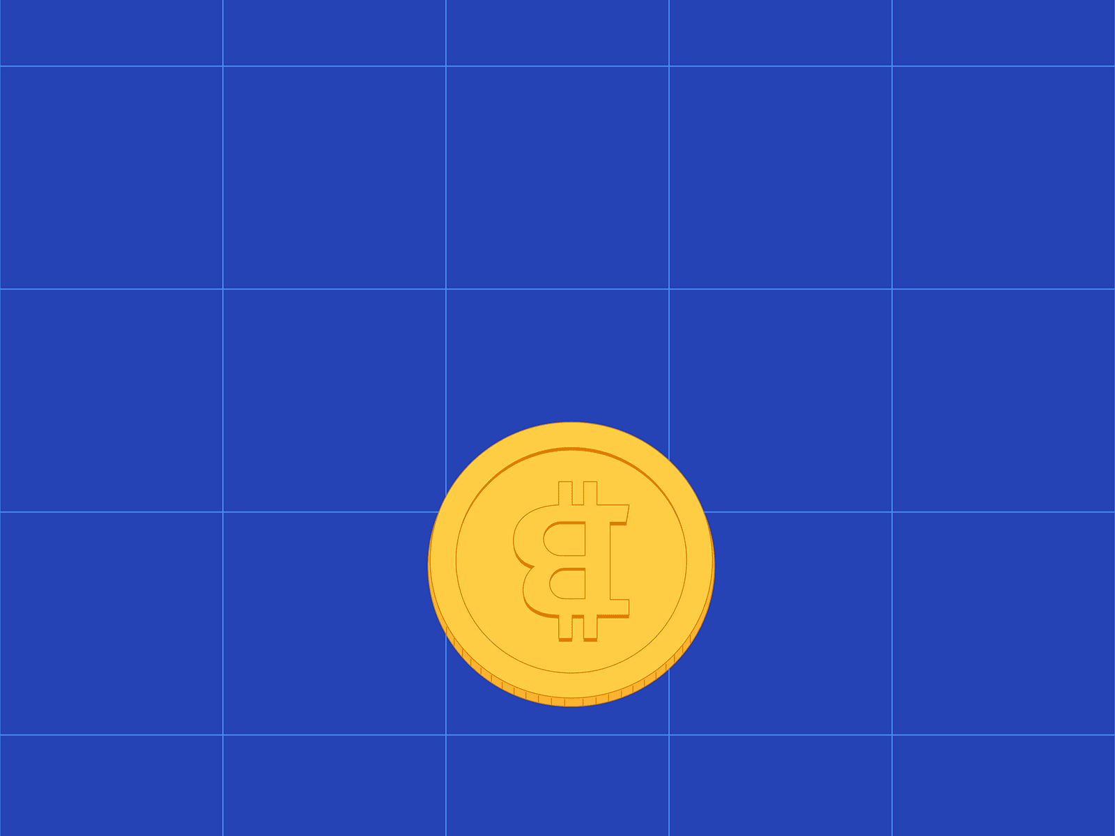 Coin 2d animation bitcoin coin design gif graphic design illustration vector vectorgif