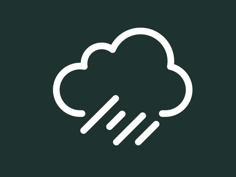 Animated Rain Icon icon rain weatherlore