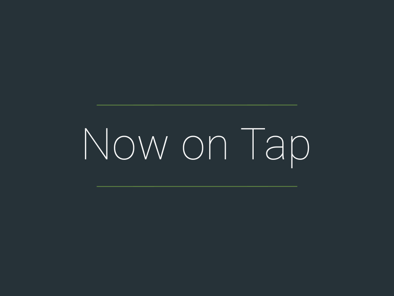 Now on Tap gif google interaction material design radial