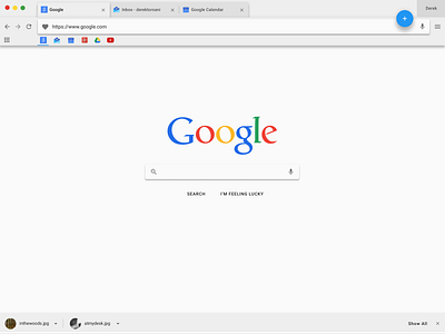 Chrome Material Redesign Concept chrome google material redesign