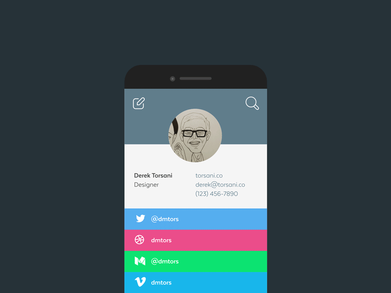 Daily UI 006 - User Profile