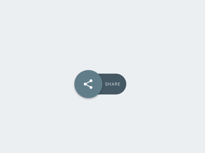 Daily UI 010 - Social Share 010 button dailyui material share social toggle