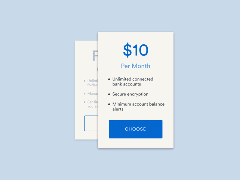 Daily UI 030 - Pricing 030 dailyui pricing