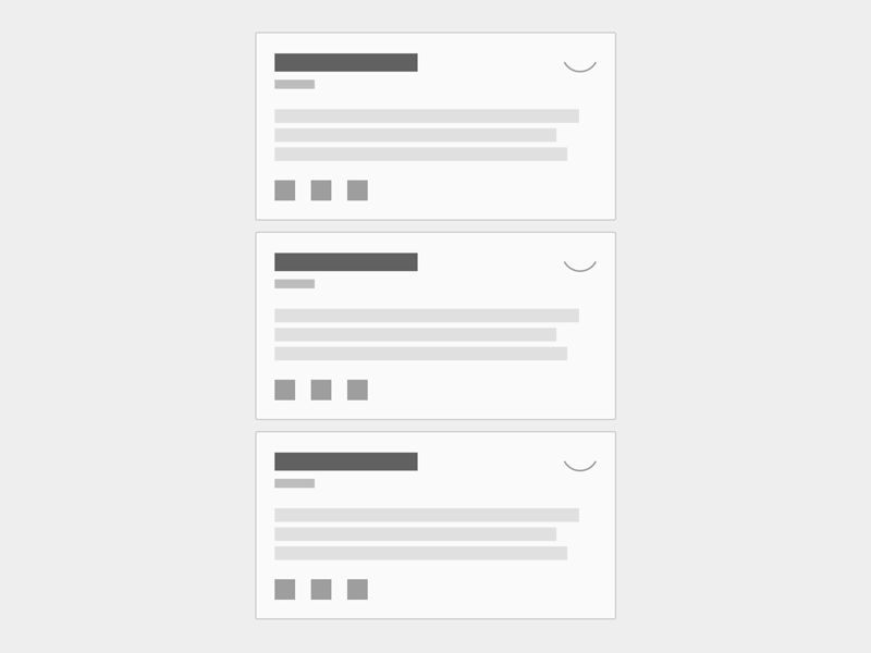 Daily UI 045 - Info Card 045 card dailyui wireframe