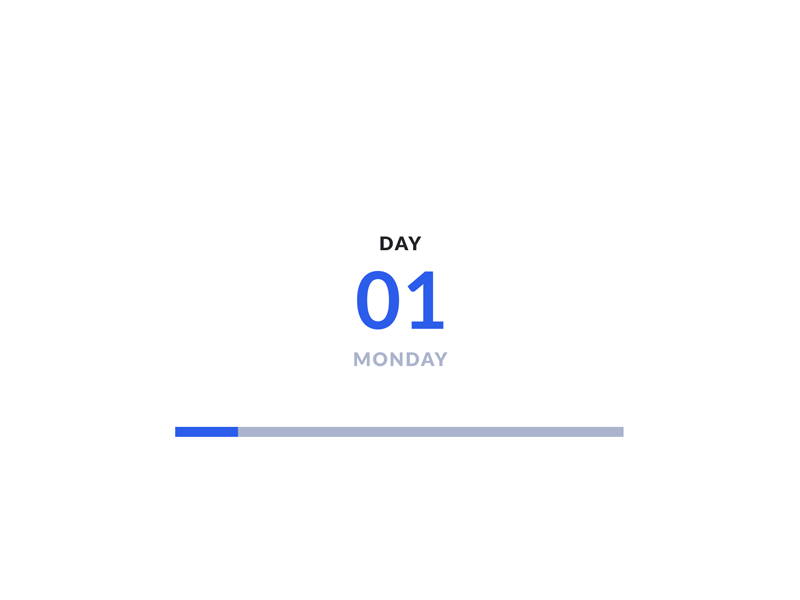 Daily UI 062 - Workout of the Day 062 daily dailyui toggle