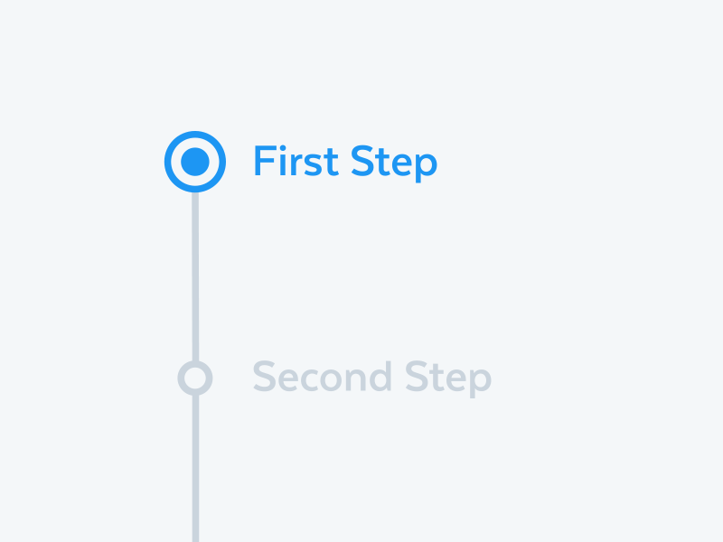 Onboarding Steps Sequence