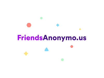 Announcing FriendsAnonymo.us branding community identity logo