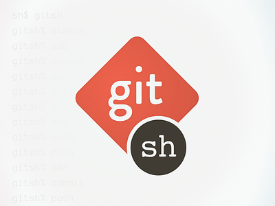 Gitsh Logos Dribbble