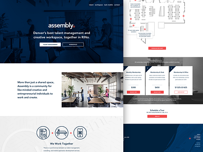 Assembly branding icons photography ui ux website
