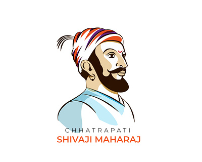 CHHATRAPATI SHIVAJI MAHARAJ design graphic illustration india logo poster vector
