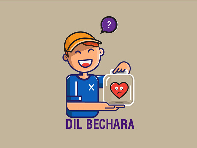 Dil Bechara design illustration india poster vector