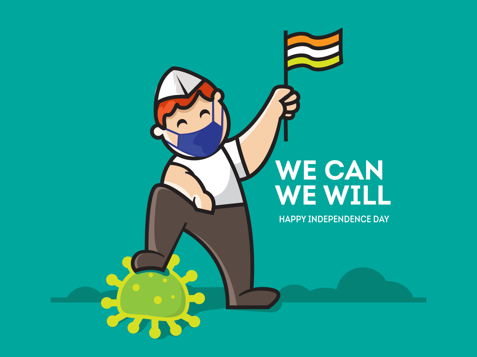 Happy Independence Day by swapnil madavi on Dribbble