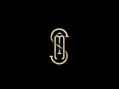 SM MONOGRAM letter logo mark monogram symbol typography