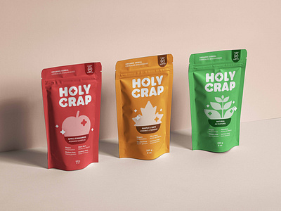 Holy Crap Cereal Packaging Design