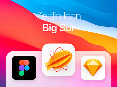 Zeplin Icon - macOS Big Sur 3d animation 3d app icon 3d icon animated app icon animated icon app icon big sur icon macos ioc os icon zeplin icon