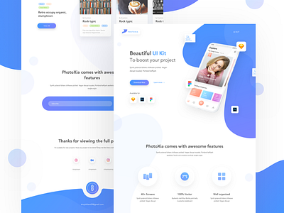 Peaklife landing page by Shojol Islam for Flatastic on Dribbble