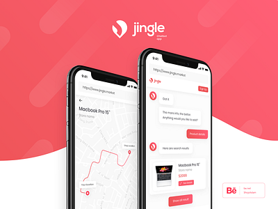 Jingle Market | App design project on Behance app behance app design app design project behance behance app behance project chatbot app ios app