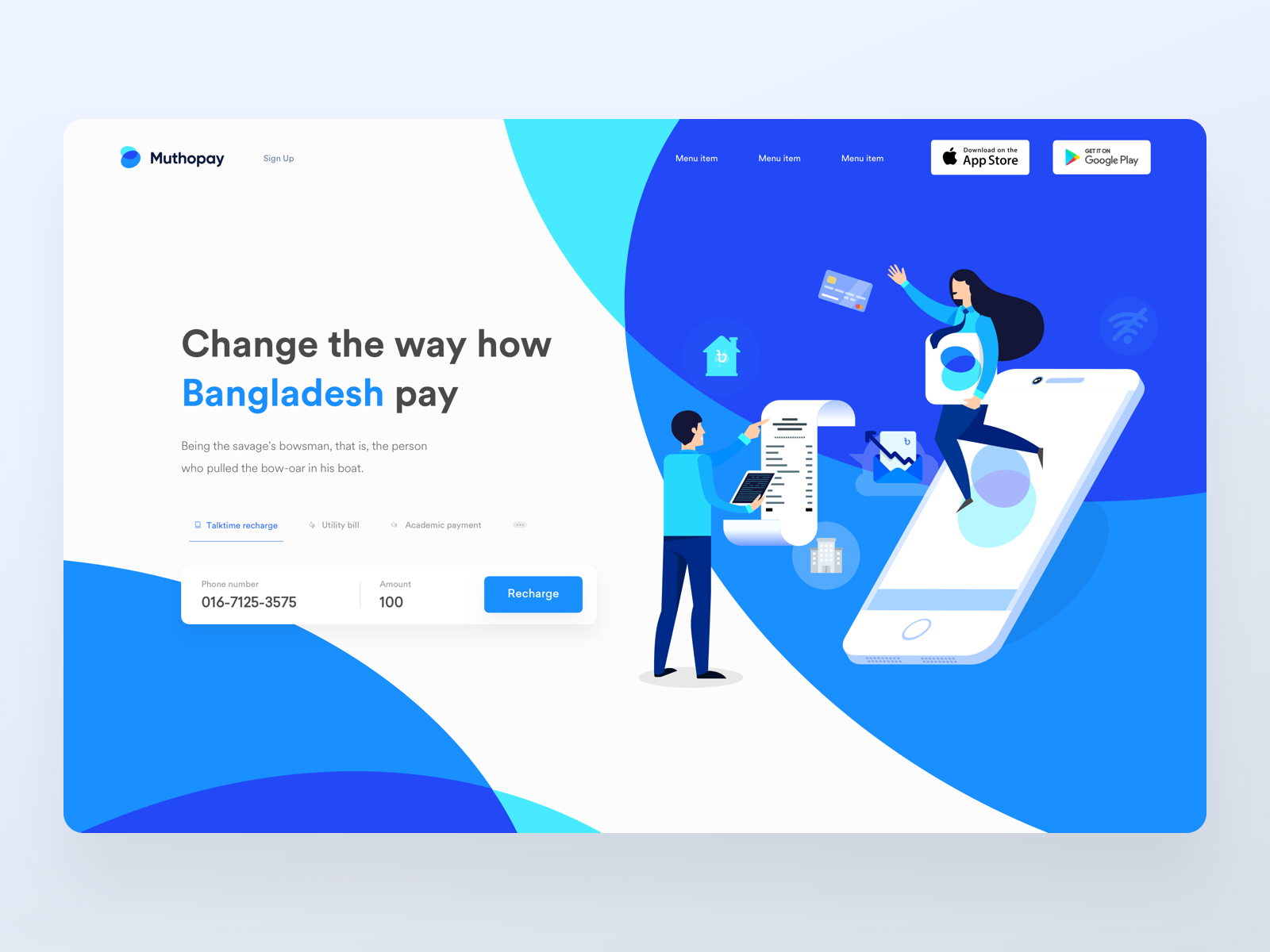 talktime-recharge-landing-page-v2-muthopay-by-shojol-islam-on-dribbble