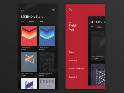 The MKBHD Store - Concept UI