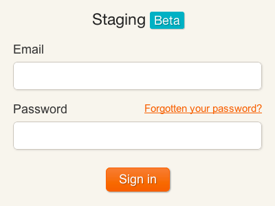 Beta Sign In Tweaked