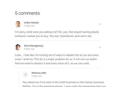 Comments blog comments form minimal simple theme typography web web design webdesign website wordpress