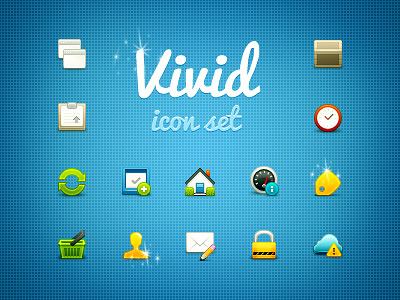 Vivid Icon Set Released 32px icon icons iconset premium vivid