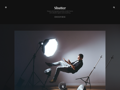 Shutter tumblr theme