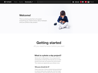 Getting Started guide guide light minimal minimalism minimalistic web web design webdesign website