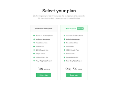 Another pricing page update clean light minimal minimalism price pricing saas simple table web