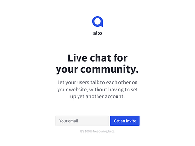 Live chat for your community