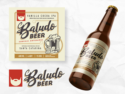 Branding and labels - Baludo Beer