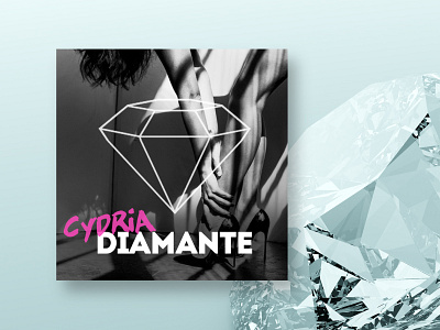 Song Cover Art - Diamante (Cydria) album band cd cover graphic design music song