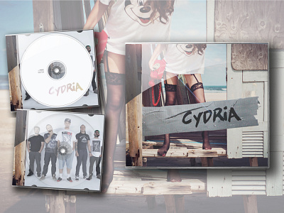 CD Packaging - Cydria album band branding cd graphic design logo music